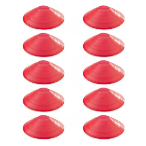 مانع تمرین فوتبال بشقابی کنز ژله ای بسته 10 عددی