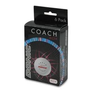 توپ پینگ پنگ دونیک کوچ +40 پلاستیکی بسته 6 عددی