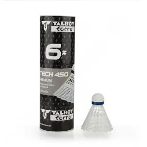 توپ بدمینتون تالبوت پلاستیکی TECH 450 MY بسته 6 عددی